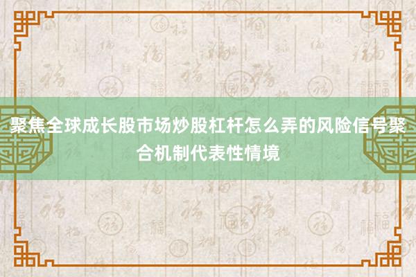 聚焦全球成长股市场炒股杠杆怎么弄的风险信号聚合机制代表性情境